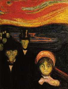Edvard Munch - Anxiety 2
