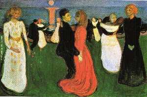 Edvard Munch - The Dance of Life - (buy paintings reproductions)