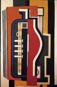 Fernand Leger - The accordion