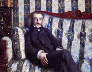 Gustave Caillebotte - Portrait of a Man 02