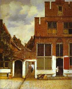 Johannes Vermeer - Street in Delfi