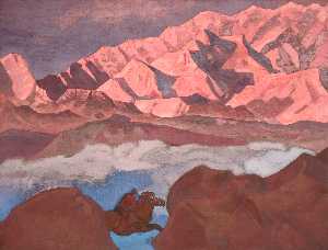 Nicholas Roerich - He who hastens
