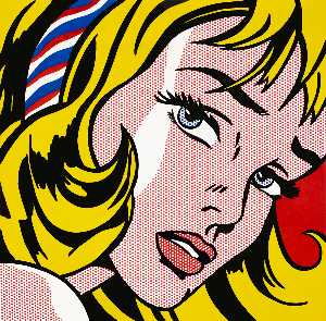 Roy Lichtenstein - Girl hair ribbon