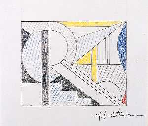 Roy Lichtenstein - Modern Painting with Steps