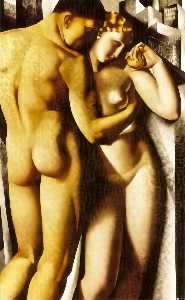 Tamara De Lempicka - Adam and Eve