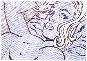 Roy Lichtenstein - Drawing for Seductive Girl