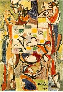 Jackson Pollock - The Tea Cup