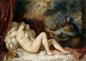 Tiziano Vecellio (Titian) - Danae and the Shower of Gold