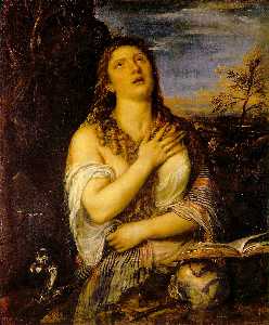 Tiziano Vecellio (Titian) - Penitent Mary Magdalen