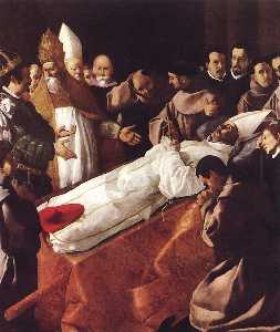 Francisco Zurbaran - The Death of St. Bonaventura