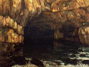 Gustave Courbet - The Source of the Loue
