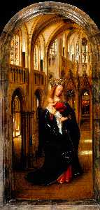Jan Van Eyck - Madonna in the Church