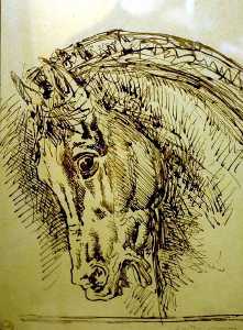 Gustave Moreau - Horse-s Head