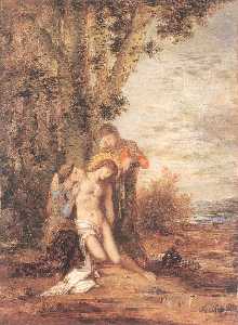 Gustave Moreau - Saint Sebastian and the Holy Women