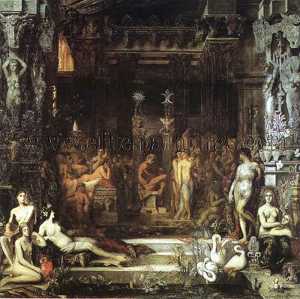 Gustave Moreau - The Daughters of Tespio