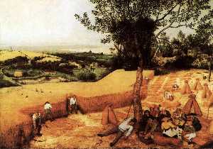 Pieter Bruegel The Elder - The Corn Harvest (August)