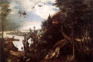 Pieter Bruegel The Elder - The Temptation of St Anthony