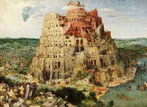 Pieter Bruegel The Elder - The Tower of Babel - (buy famous paintings)