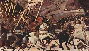 Paolo Uccello - Battle of San Romano (Battaglia di San Romano)