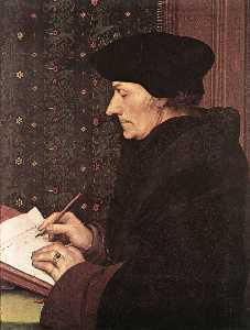 Hans Holbein The Younger - Erasmus