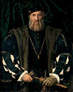 Hans Holbein The Younger - Portrait of Charles de Solier, Lord of Morette