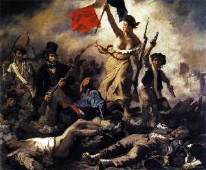Eugène Delacroix - Liberty Leading the People - (buy famous paintings)