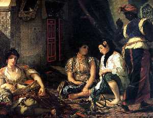 Eugène Delacroix - The Women of Algiers