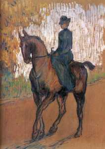 Henri De Toulouse Lautrec - Amazone