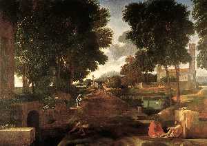 Nicolas Poussin - A Roman Road