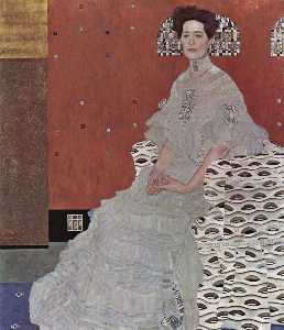 Gustave Klimt - Portrait of Fritza Riedler