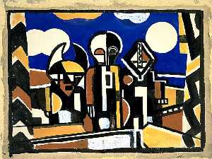 Fernand Leger - Study for, The Creation Of The Earth