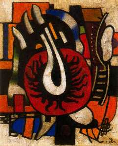 Fernand Leger - The red disc