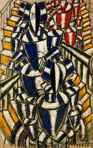 Fernand Leger - The staircase