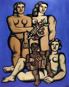 Fernand Leger - The three sisters. State final