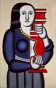 Fernand Leger - Woman Holding a Vase