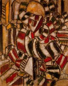 Fernand Leger - Women in red and green