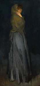 James Abbott Mcneill Whistler - Arrangement in Yellow and Grey, Effie Deans