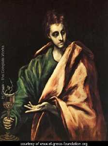 El Greco (Doménikos Theotokopoulos) - St. John the Evangelist