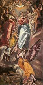 El Greco (Doménikos Theotokopoulos) - Virgin of the Immaculate Conception