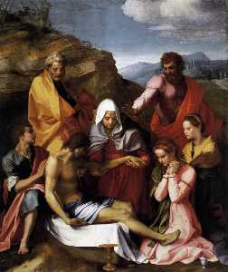 Andrea Del Sarto - Pietà with Saints