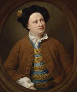William Hogarth - Portrait of Richard James of the Middle Temple