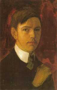 August Macke - Self-portrait