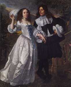 Bartholomeus Van Der Helst - Portrait of a Patricius Couple