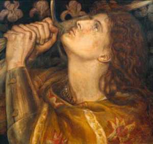 Dante Gabriel Rossetti - Joan of Arc 1