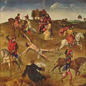 Dierec Bouts - Martyrdom of St. Erasmus (central panel)