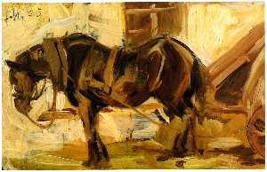 Franz Marc - Small Horse Study