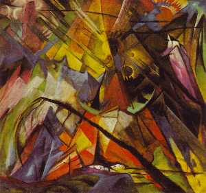 Franz Marc - Tyrol - (buy paintings reproductions)