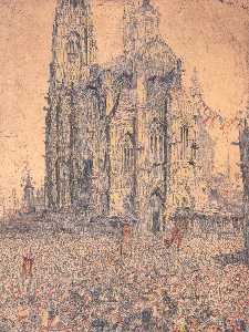 James Ensor - The Cathedral