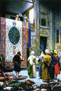 Jean Léon Gérôme - Carpet Merchant in Cairo