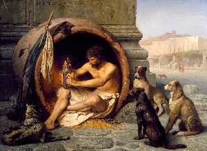 Jean Léon Gérôme - Diogenes